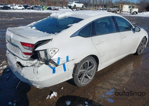 2019 Honda Accord Sport из США, поврежденный, VIN 1HGCV1F30KA101639